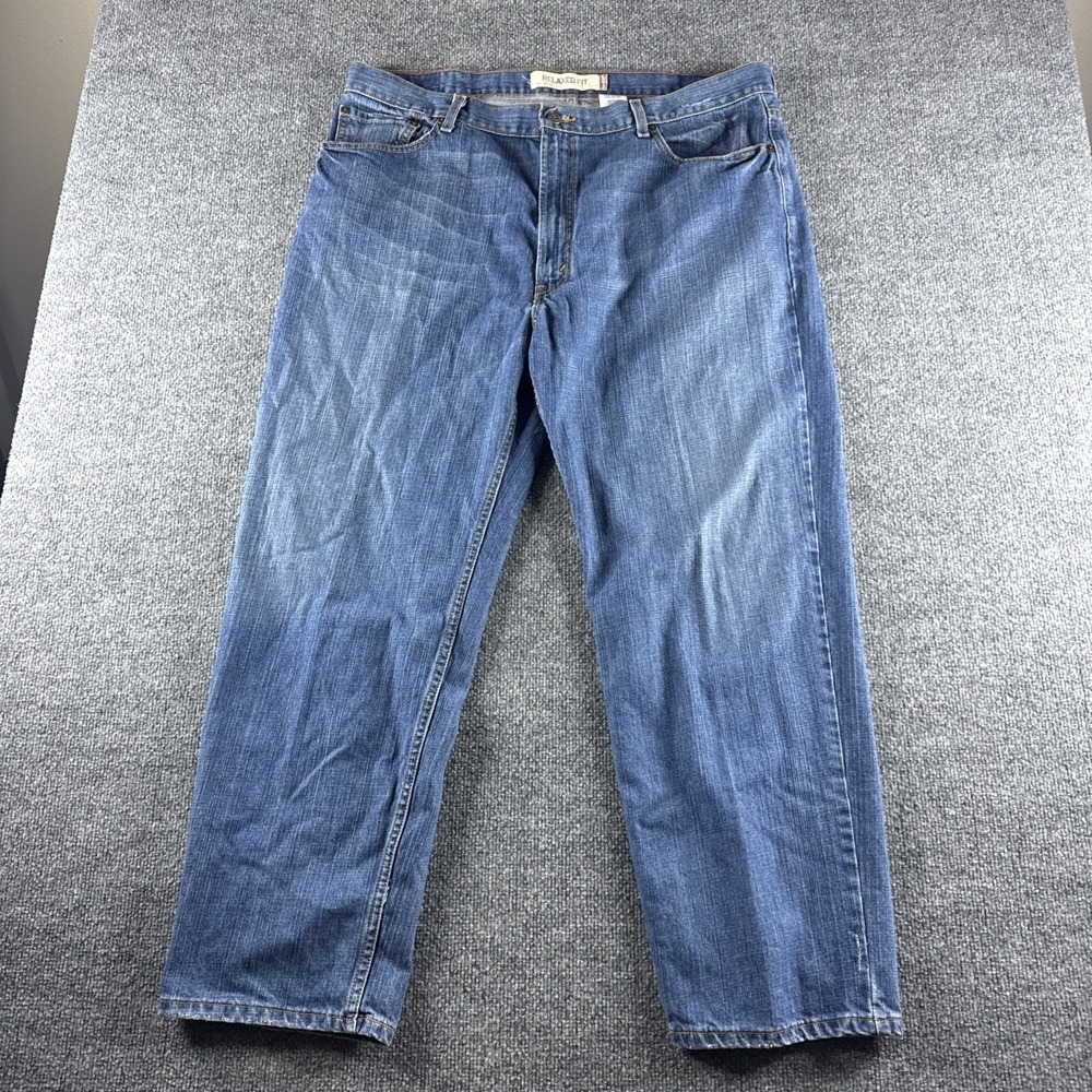 Vintage‎ Levis 550 Jeans Mens 42x30 Blue Medium Wash Relaxed Fit Cotton Workwear